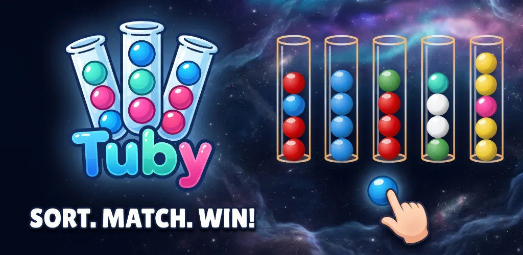 Tuby: Color Ball Sort Puzzle