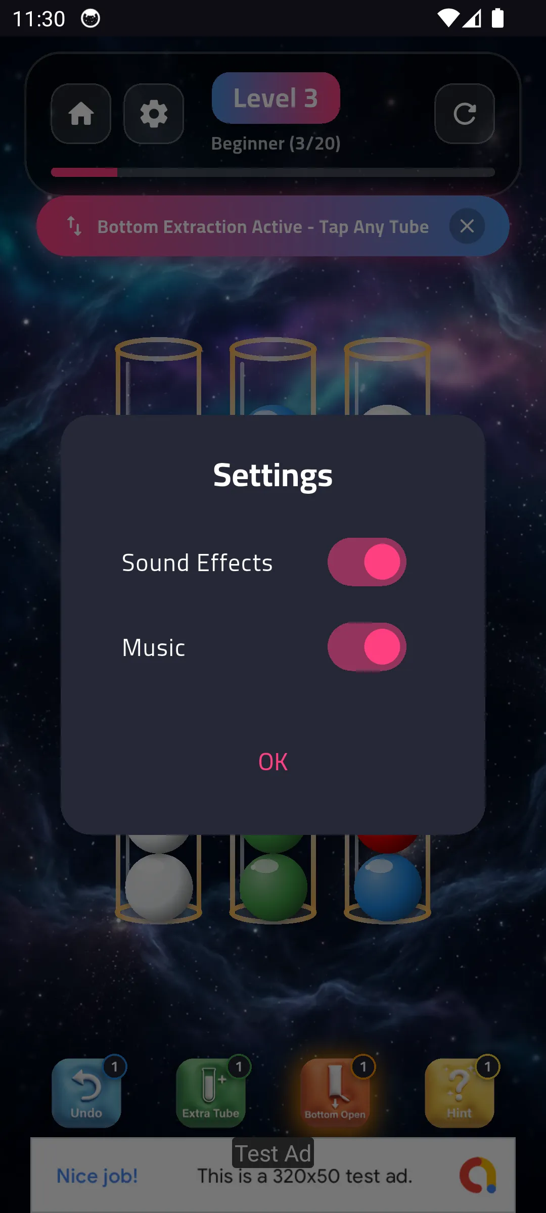 Tuby: Color Ball Sort Puzzle Screenshot